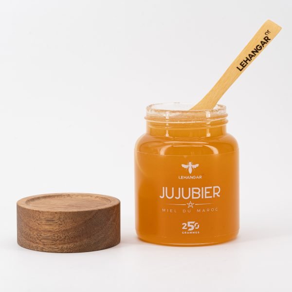 miel de jujubier du maroc en pot de 250 grammes