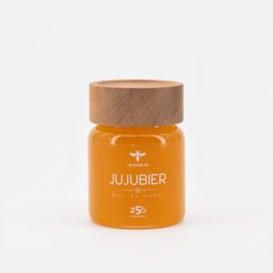 miel de jujubier du maroc en pot de 250 grammes